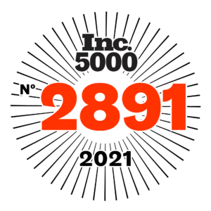 Inc. 5000 N2891 2021 badge